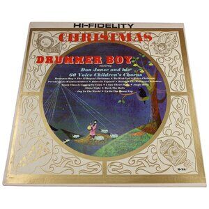 Don Janse Christmas Drummer Boy (LP) Hurrah H-X6 Mono Holiday 1968